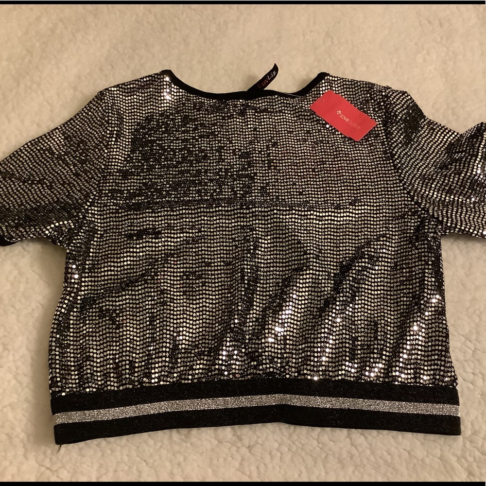 Sparkle crop top